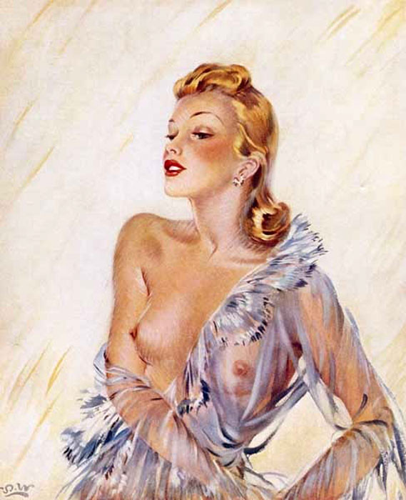 David Wright oil painting